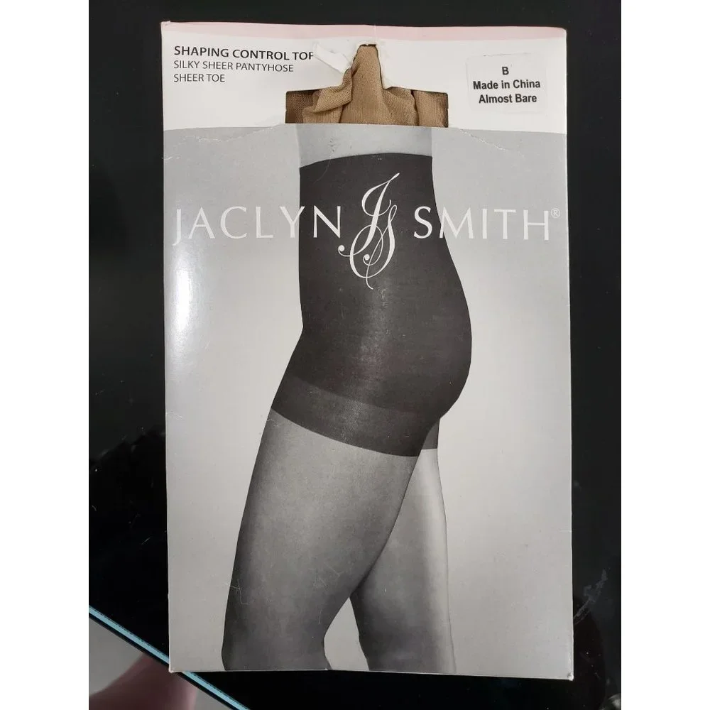 Jaclyn Smith shaping control‎ top B almost bare panty hose